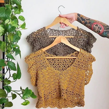 Any Size Summer Fancy Top Crochet Pattern