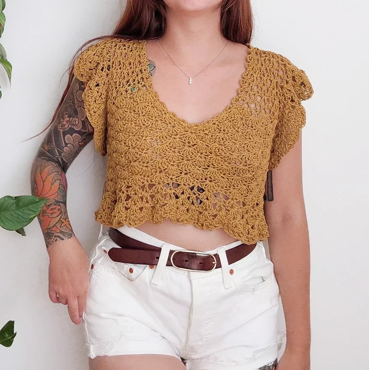 Any Size Summer Fancy Top Crochet Pattern
