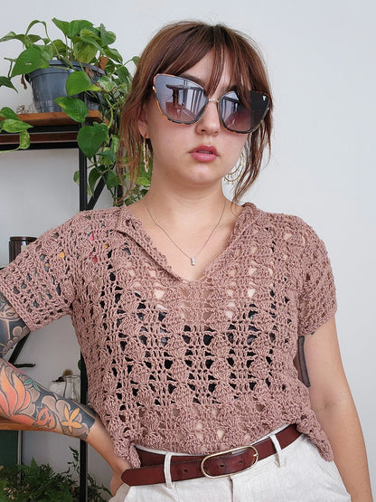 Chic Summer Crochet Top Pattern