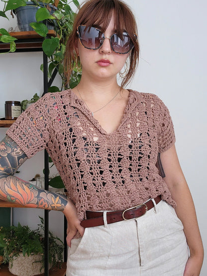 Chic Summer Crochet Top Pattern