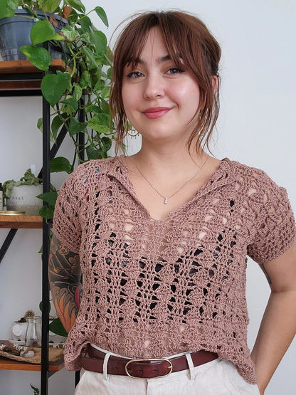 Chic Summer Crochet Top Pattern