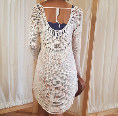 Flowy Beach Cover Up Crochet Pattern
