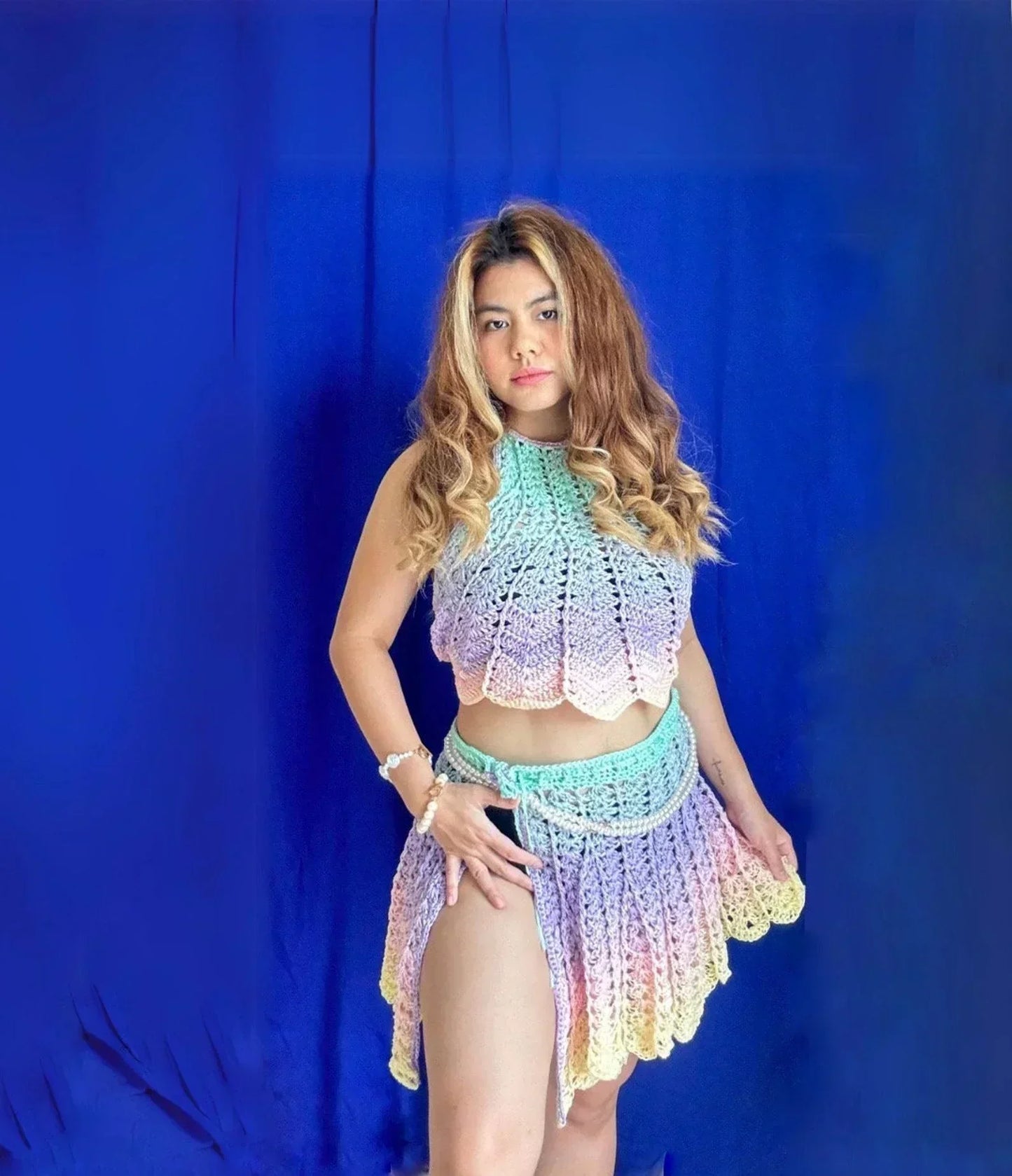 Summer Skirt Beachwear Crochet Pattern