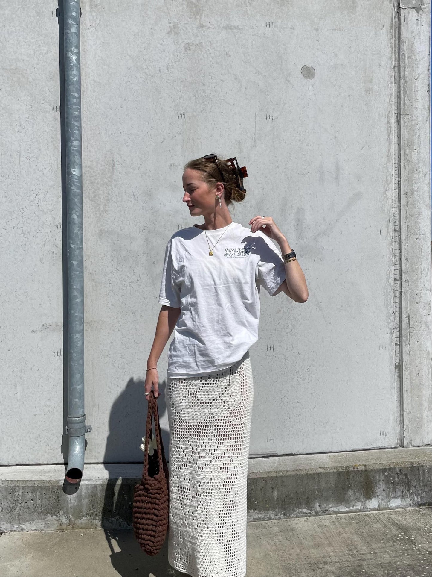 Summer rose bloom set crochet pattern