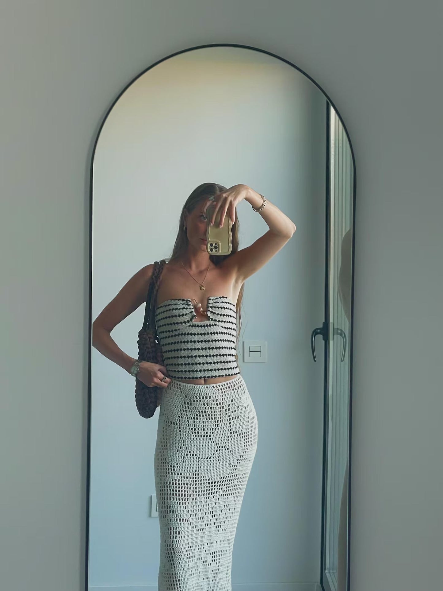 Summer rose bloom set crochet pattern