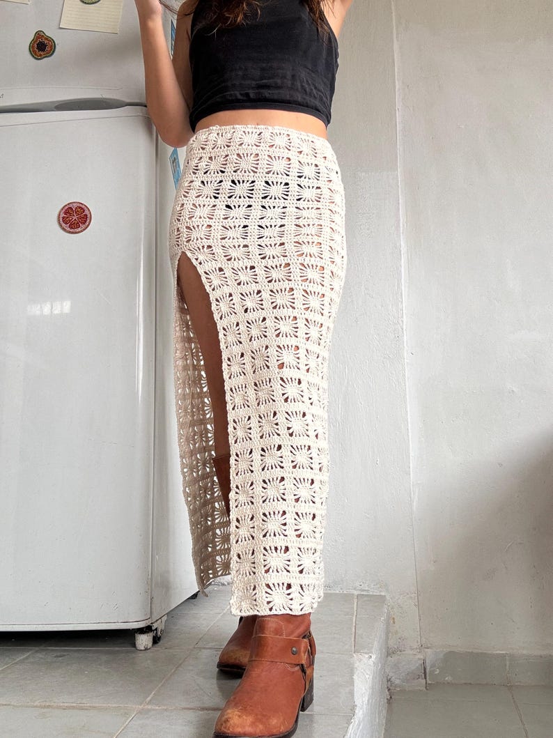 Sunny Skirt & Cover-up Crochet Pattern