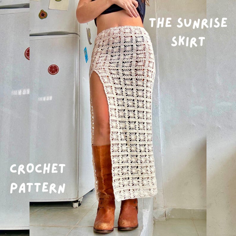 Sunny Skirt & Cover-up Crochet Pattern