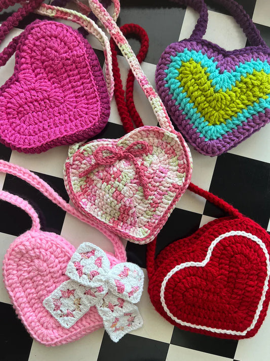 Sweetheart Purse & Bag Crochet pattern
