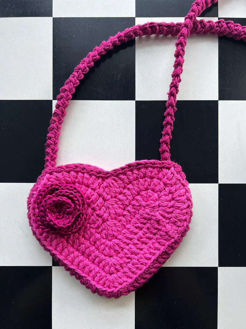 Sweetheart Purse & Bag Crochet pattern