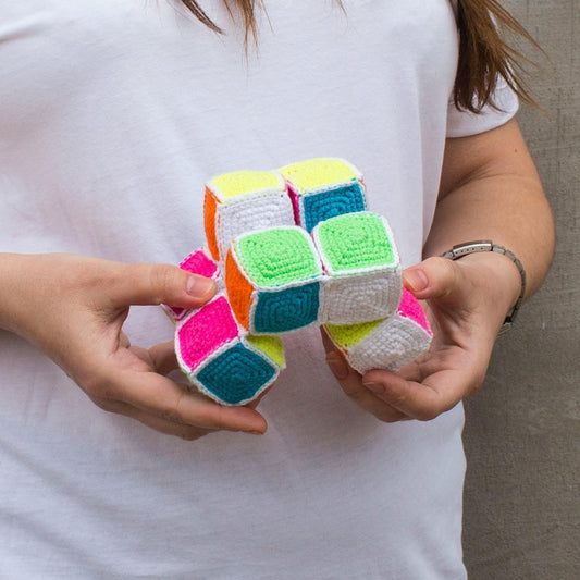 Rubik's cube Crochet Pattern