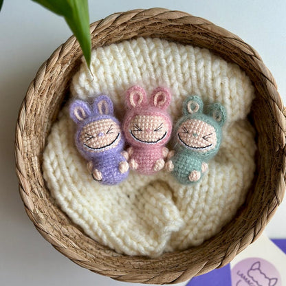 Baby Cake Labubu Crochet Pattern * Amigurumi *